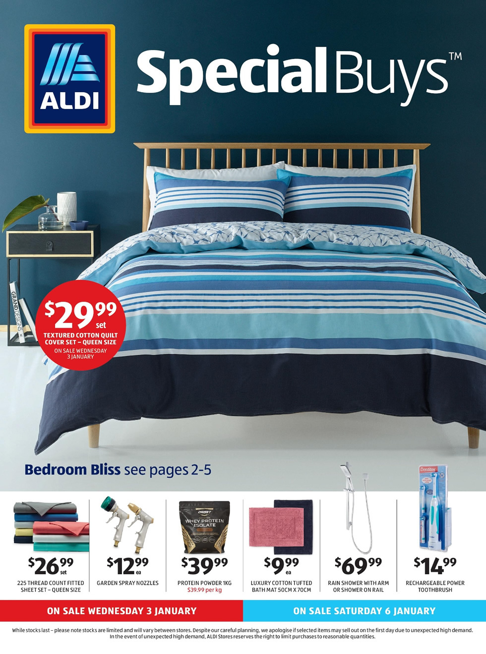 Aldi Catalogue 3rd Jan 2018 - 9th Jan 2018 - Page 1