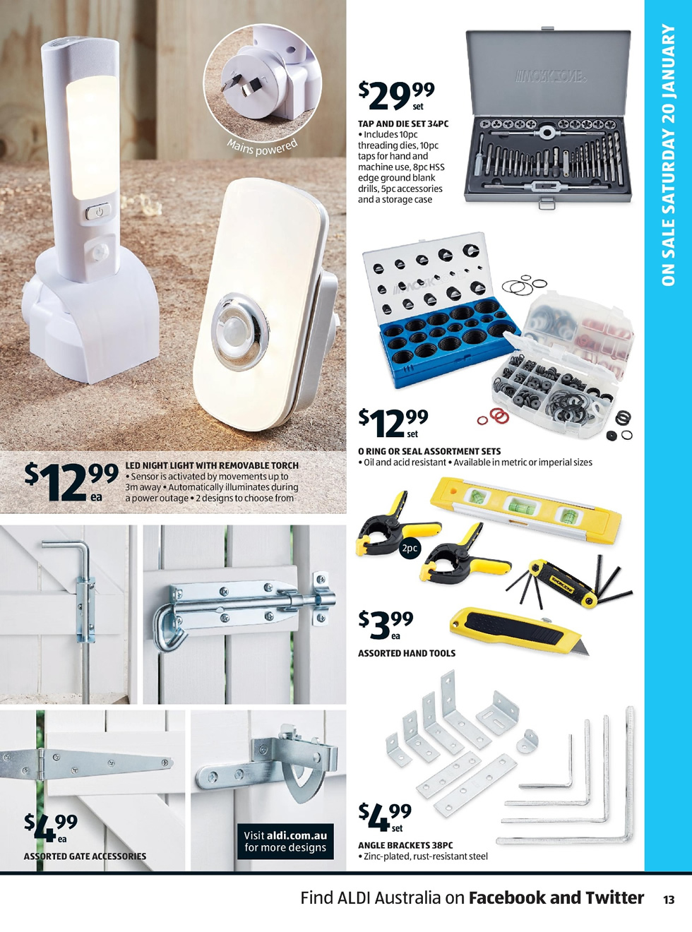 Aldi Catalogue 17th January 2018 to 23rd January 2018 - Page 13