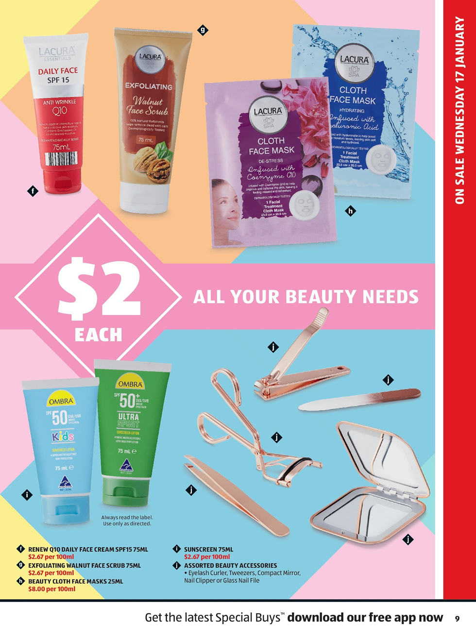Aldi Catalogue 17th January 2018 to 23rd January 2018 - Page 9
