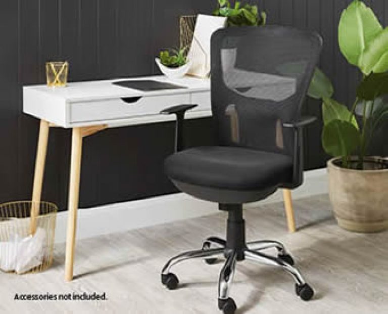 SOHL Scandi Office Desk With 2 Drawers 79.99 ALDI