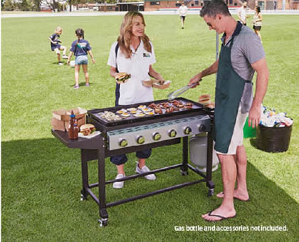 Coolabah 6 Burner Flat Plate BBQ ALDI 249