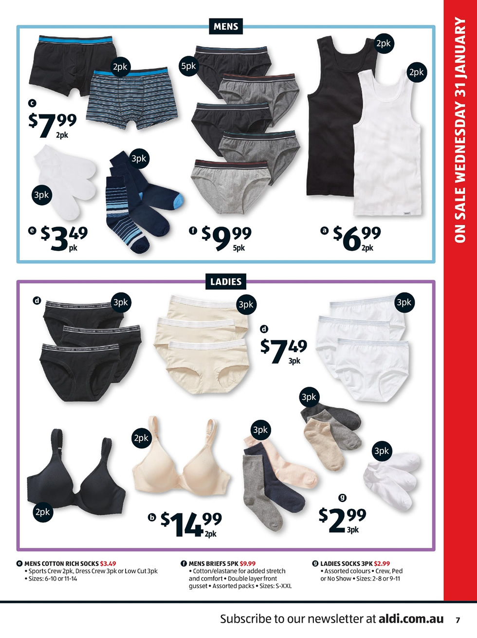 Aldi Catalogue 31st of January 2018 to 6th February 2018 - Page 7