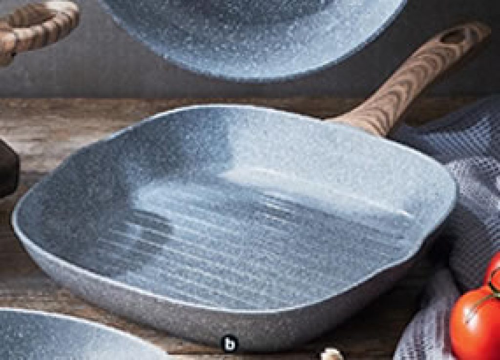 Crofton 26cm Ceramic NonStick Grill / Griddle Pan ALDI 16.99