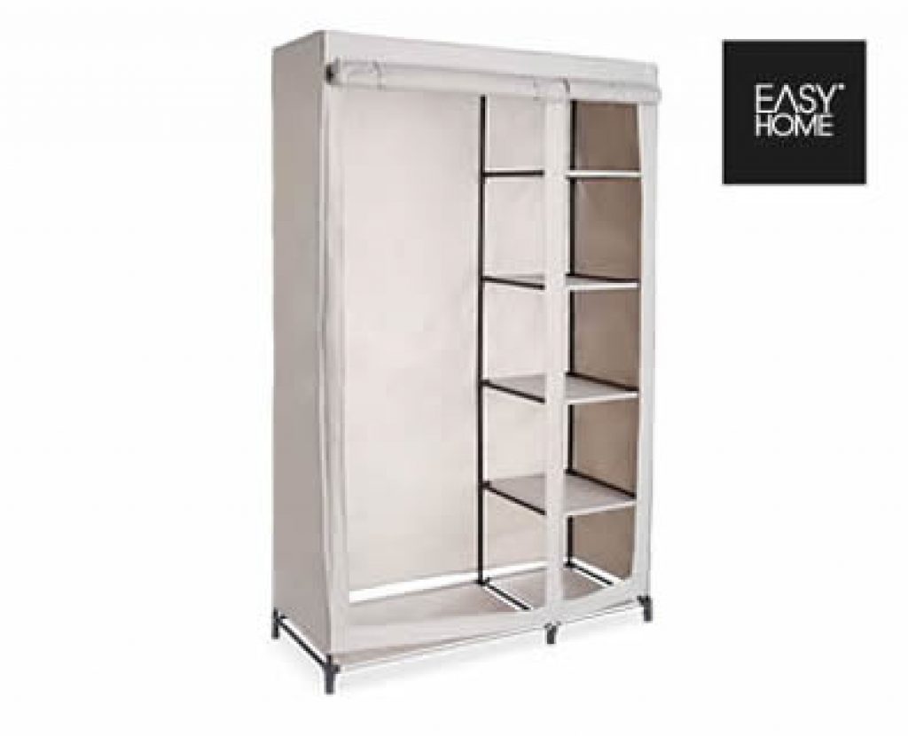 Easy Home Portable Wardrobe Storage ALDI 29.99