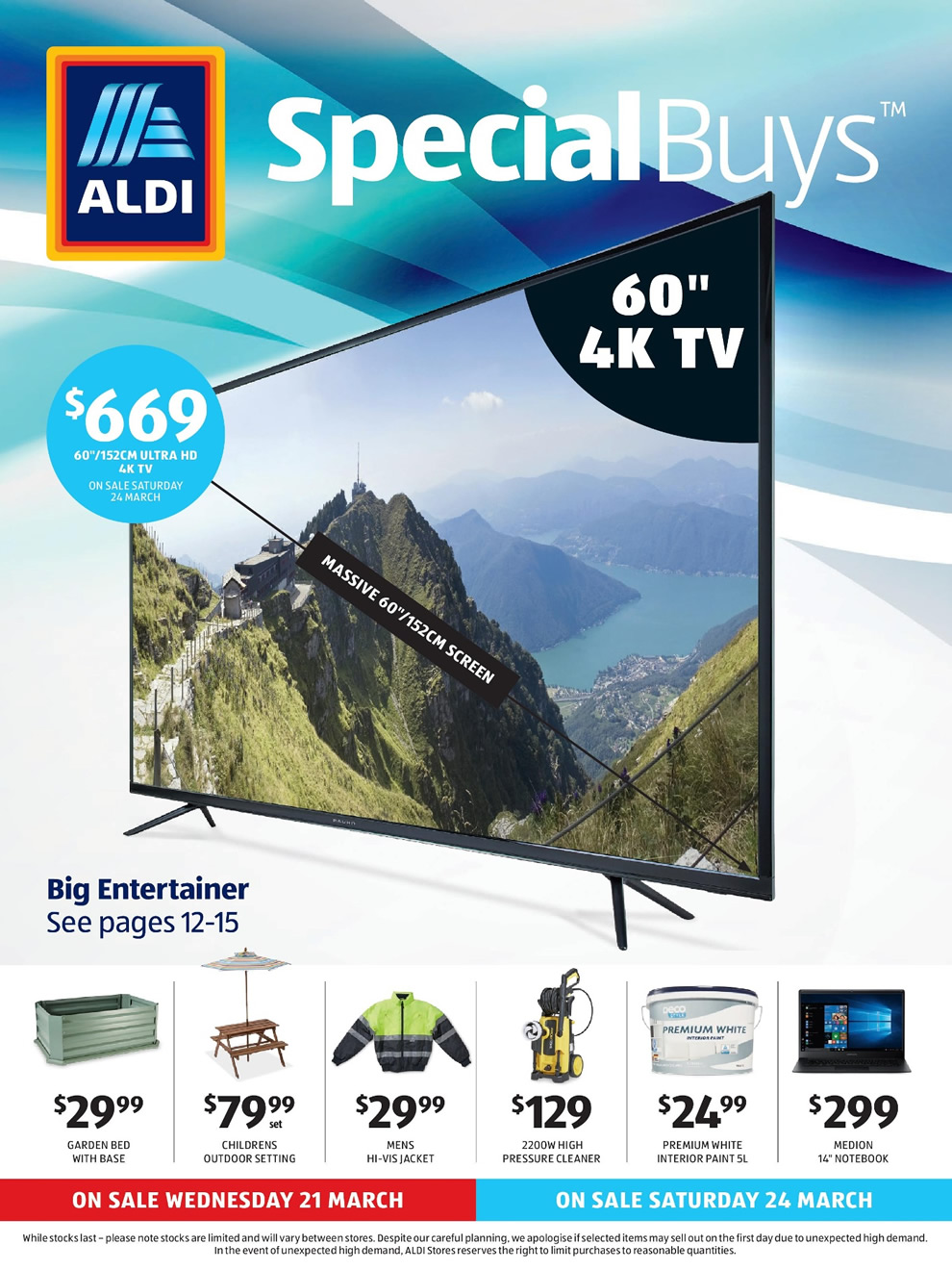 ALDI Catalogue: 21st March to 27th March 2018 - Page 1