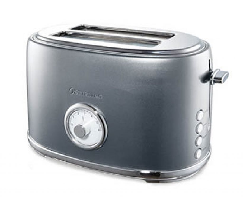 Stirling 2 Slice Stainless Steel Toaster 49.99 ALDI