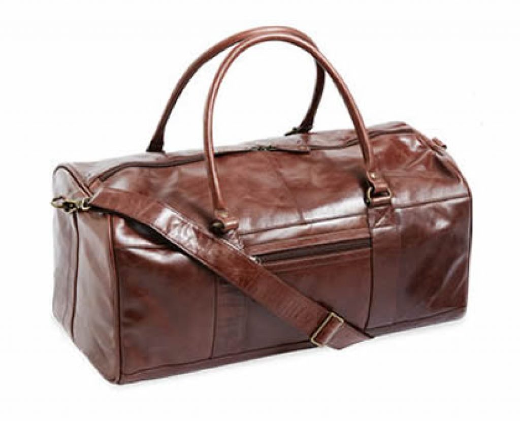 Royal Class Leather Overnight Bag 89.99 ALDI`