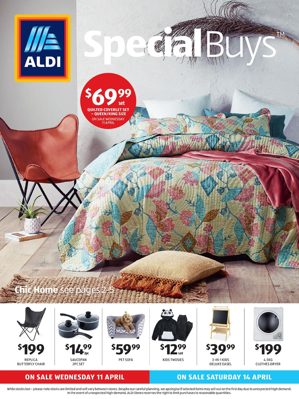 ALDI Catalogue: 11 April 2018 to 17 April 2018 - Page 1