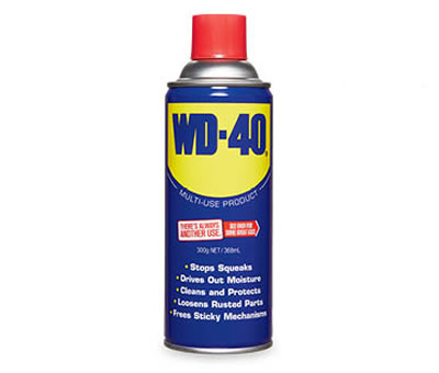 WD-40 Multi-Use 300g Spray Lubricant $4.99