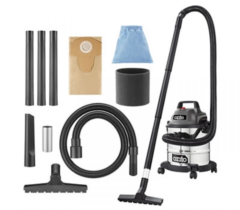 Ozito 1250W 12L Stainless Wet & Dry Vacuum Cleaner 29.89 Bunnings