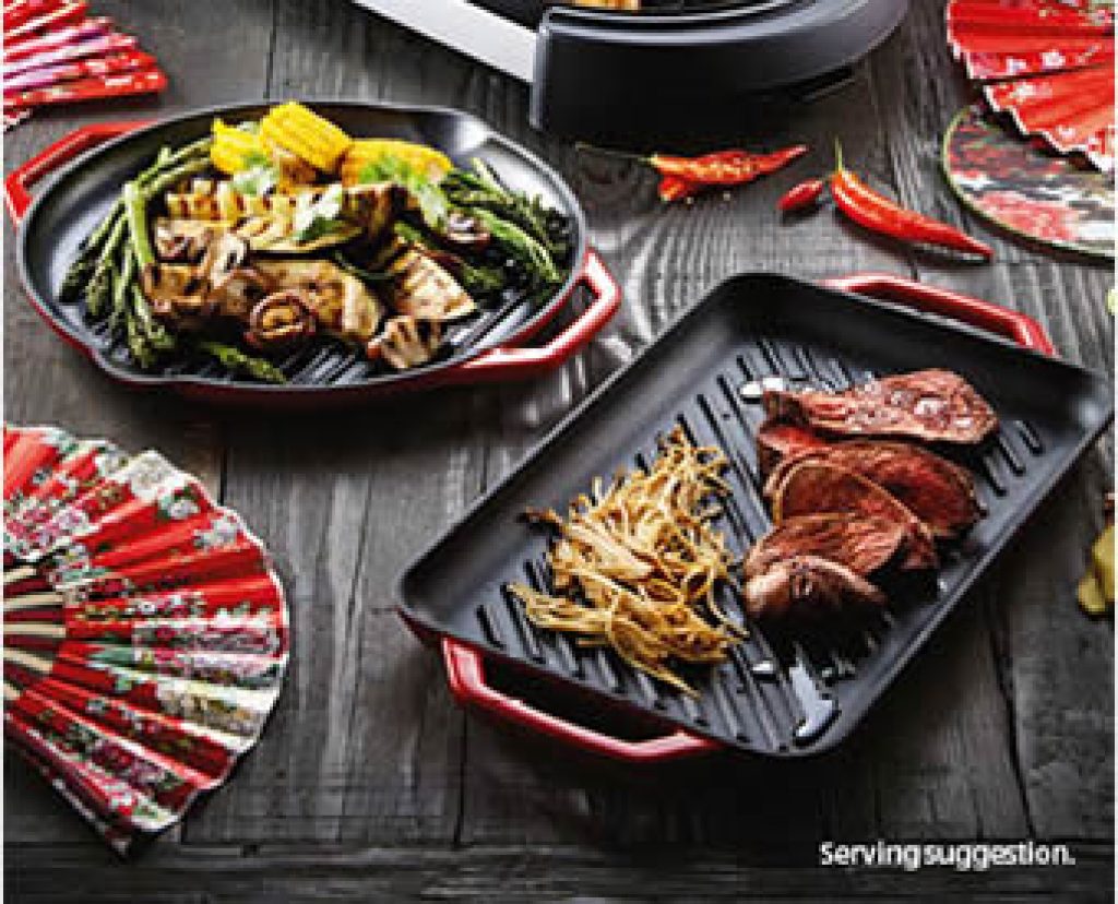 Crofton Enamel Cast Iron Grill Plate 22.88 ALDI